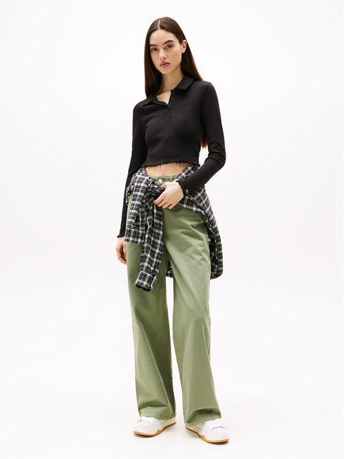 Polo Cropped Slim Fit