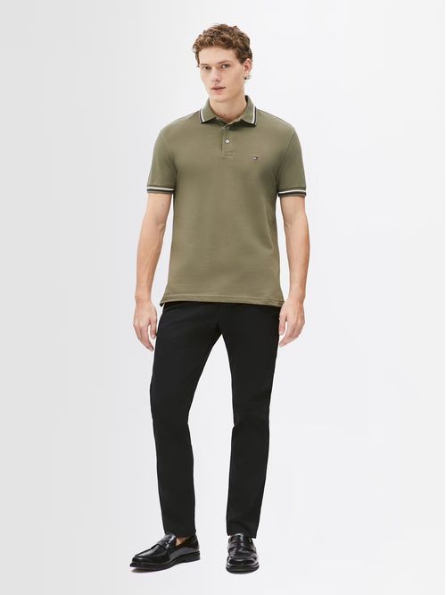 Polo Con Ribetes Tipped Slim Fit