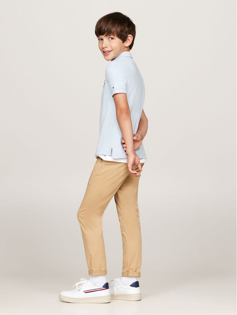 Polo-De-Niño-Logo-Flag-Regular-Fit