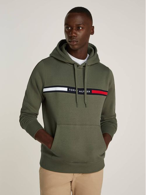 Polerón Hoodie Chest Logo