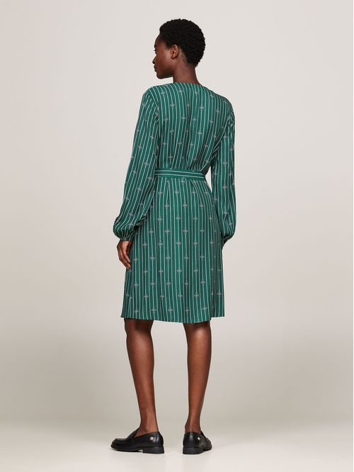 Vestido Fruncido De Corte Evasé
