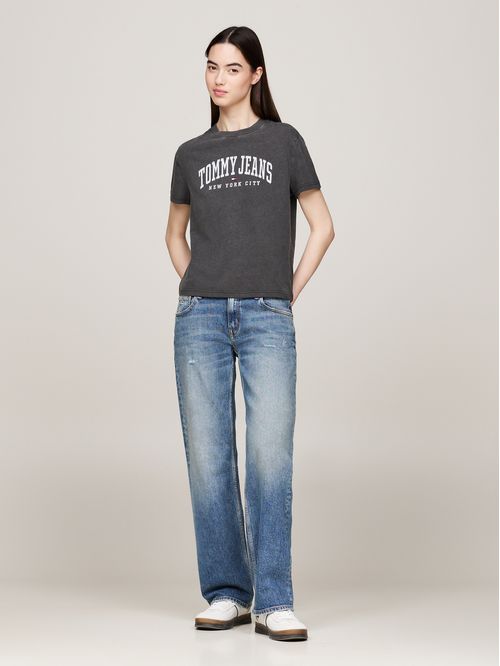 Polera Varsity Con Logo