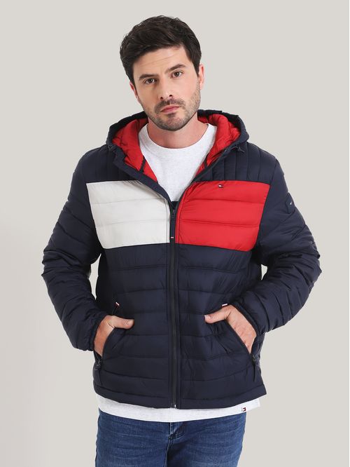 Parka Weight Quilted Colorblock
