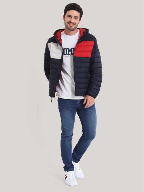 Parka Weight Quilted Colorblock