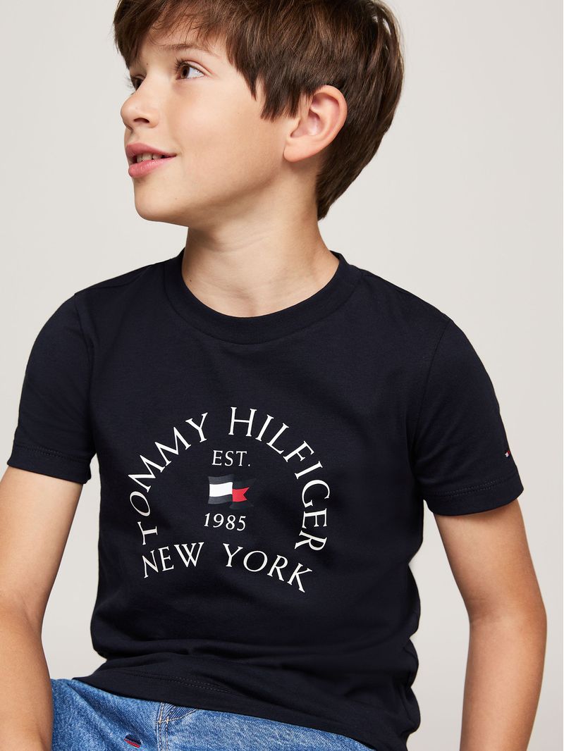 Polera-De-Niño-Con-Logo-Nautico
