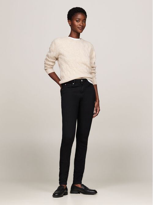 Jeans Como De Talle Medio Skinny Fit