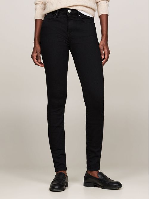 Jeans Como De Talle Medio Skinny Fit