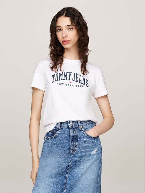 Polera Varsity Con Logo