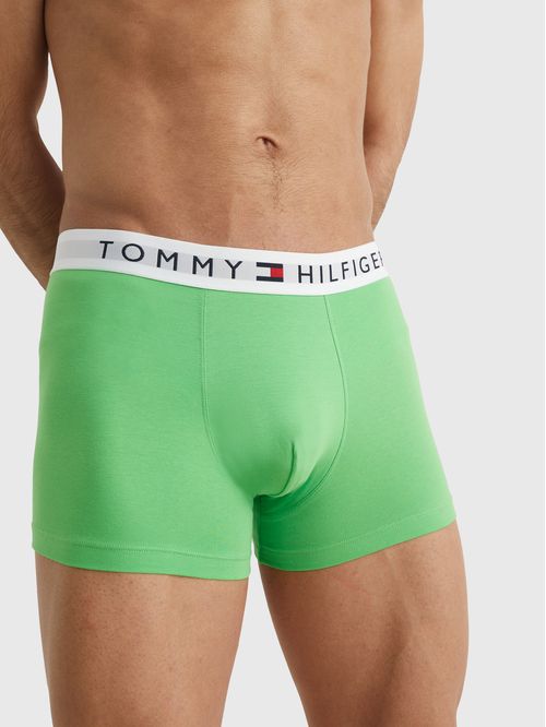 Trunk Solid Con Logo En La Cintura
