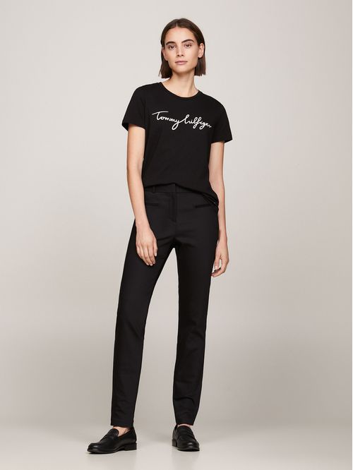 Polera Heritage Graphic C-Neck
