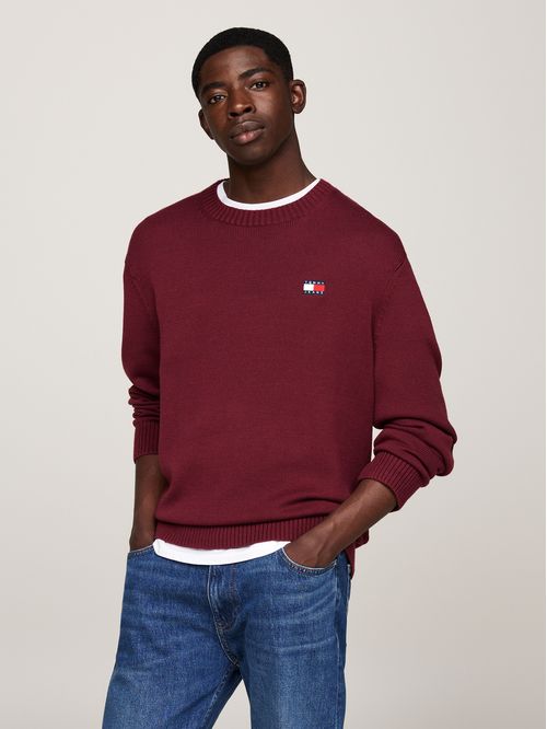 Sweater Con Logo De Parche