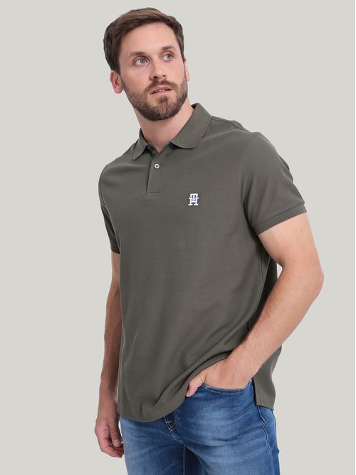 Polo Con Logo De Monogram