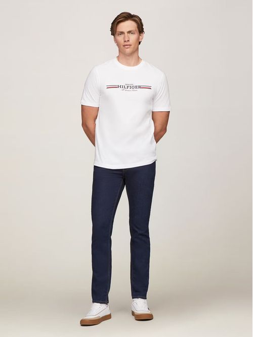 Polera Hilfiger Chest Stripe Logo