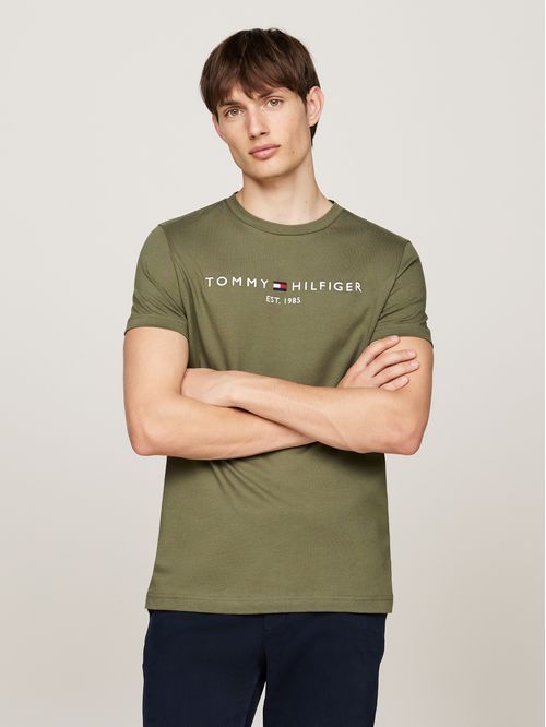 Polera Organic Cotton Con Logo Slim Fit