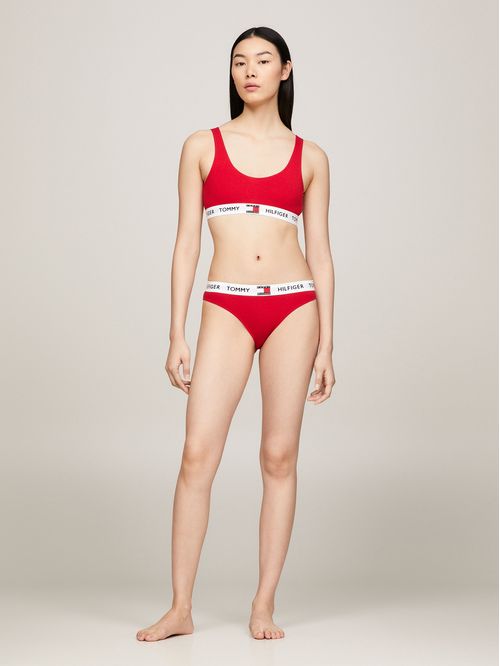 Bralette Tommy 85 con logo
