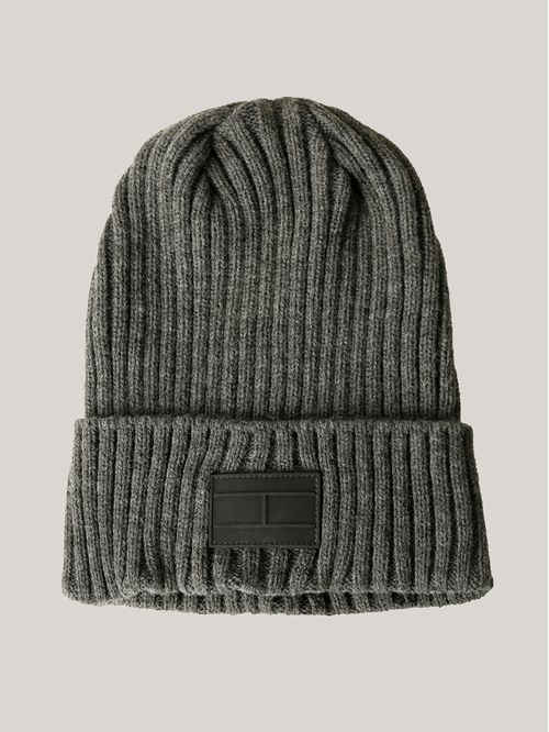 Gorro de canalé con insignia de logo