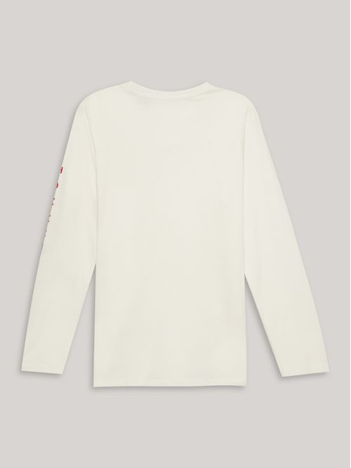 Polera De Niño Solid Con Logo Script