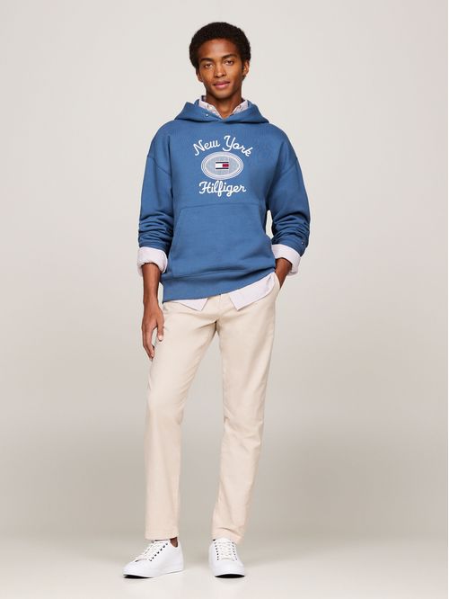 Polerón Hoodie Con Logo Bordado