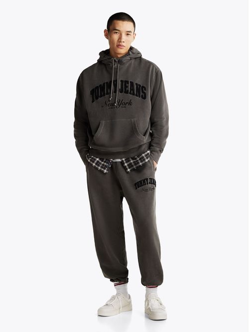 Polerón Hoodie Con Efecto Lavado