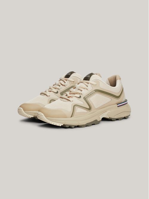 Zapatillas Runner Tech Con Logo