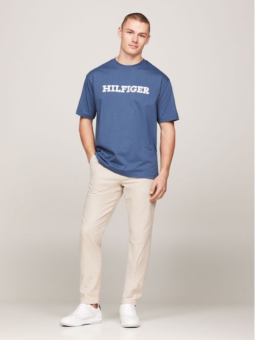 Polera Con Logo Monotype Bordado