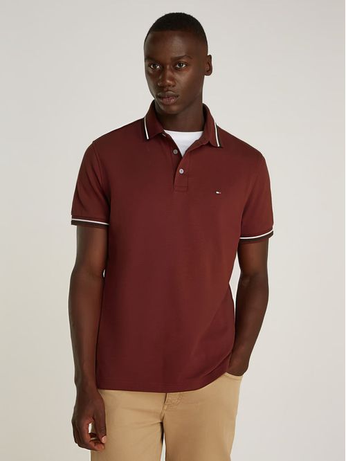 Polo Con Ribetes Tipped Slim Fit