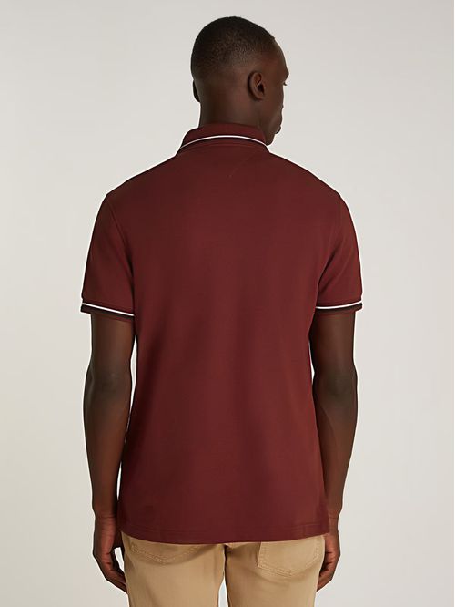 Polo Con Ribetes Tipped Slim Fit