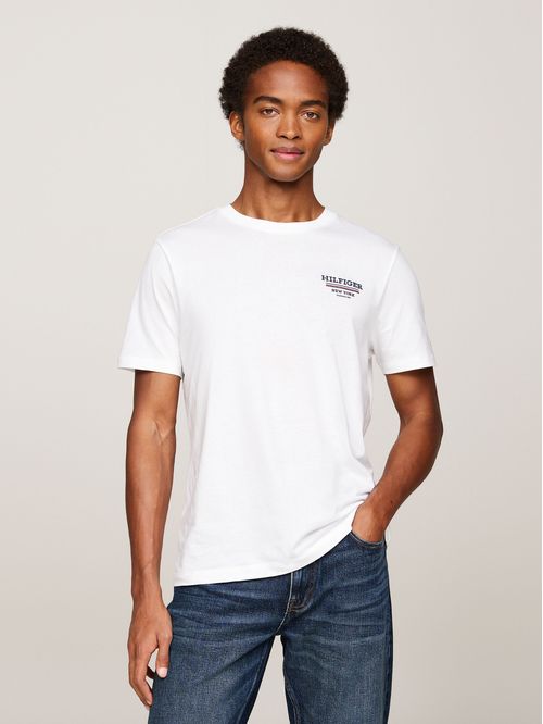 Polera Global Stripe Con Logo