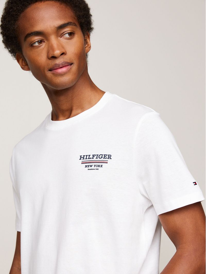 Polera-Global-Stripe-Con-Logo