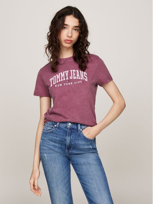Polera Varsity Con Logo
