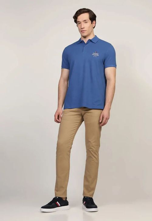 Polo Ic Stack Con Logo Regular Fit