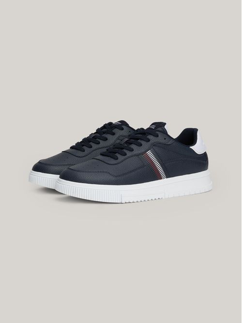 Zapatillas Supercup Stripes De Cuero
