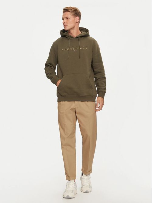 Polerón Hoodie Con Logo Bordado