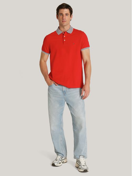 Polo Con Rayas Regular Fit
