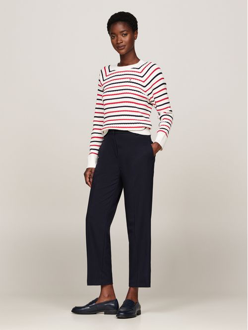 Sweater Relaxed De Punto Trenzado