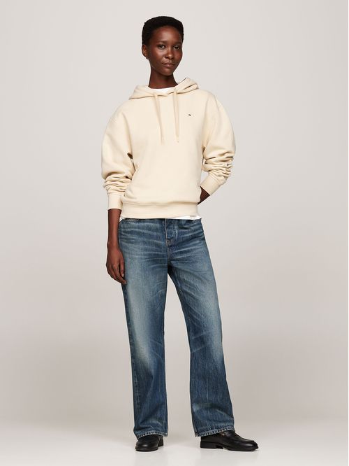 Polerón Hoodie Con Logo Bordado