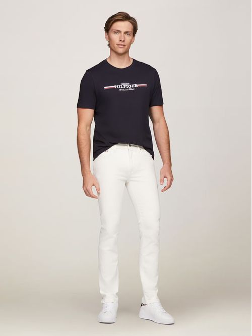 Polera Hilfiger Chest Stripe Logo