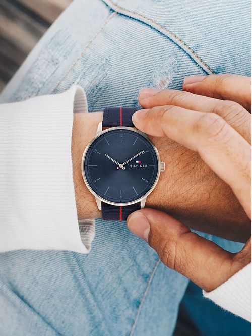 Reloj Hendrix Con Correa Azul