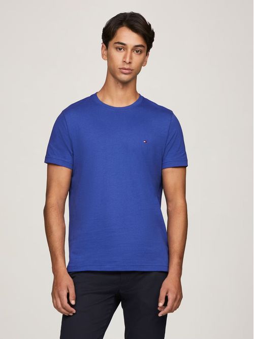 Polera Essential Cotton C-Neck Slim Fit