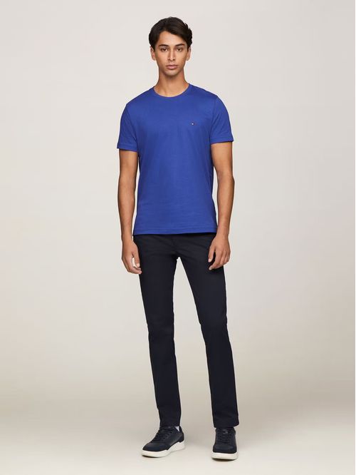 Polera Essential Cotton C-Neck Slim Fit