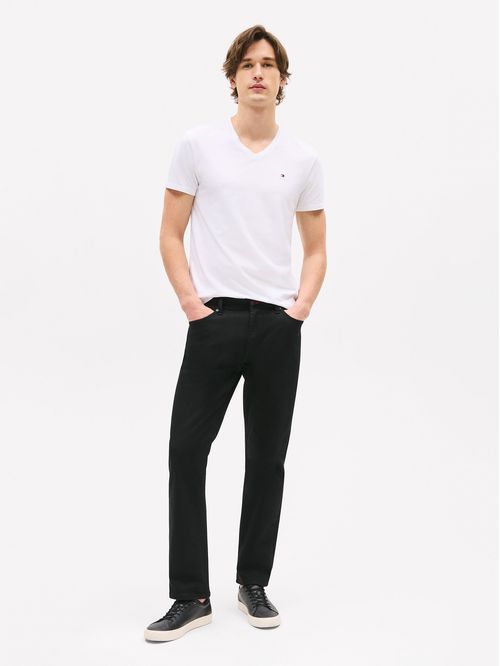 Polera Essential Cotton V-Neck Slim Fit