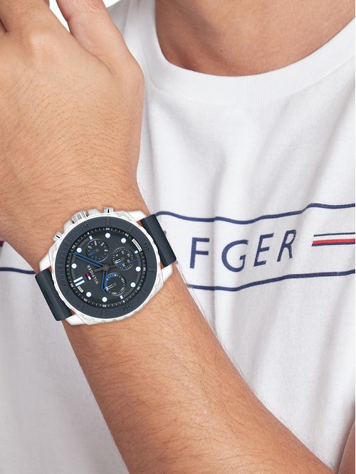 Reloj Morgan Con Correa De Silicona
