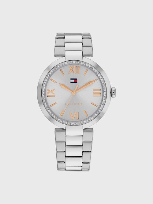 Reloj Alice Con Esfera Plateada