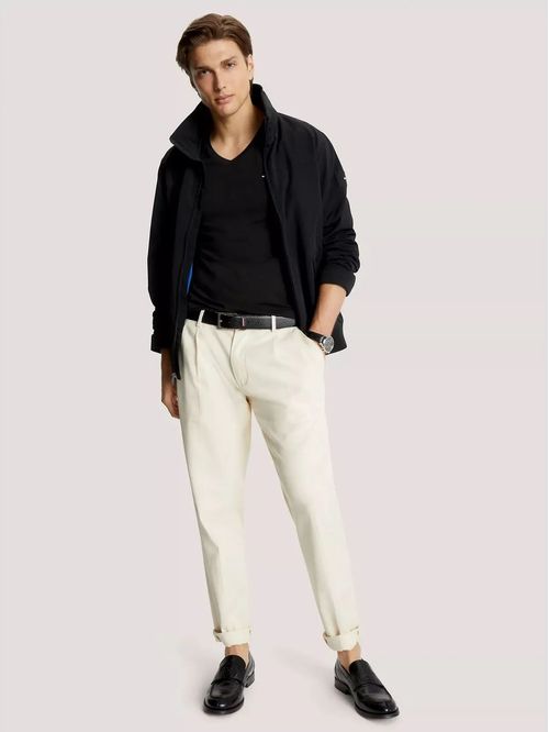Polera Essential Cotton V-Neck Slim Fit