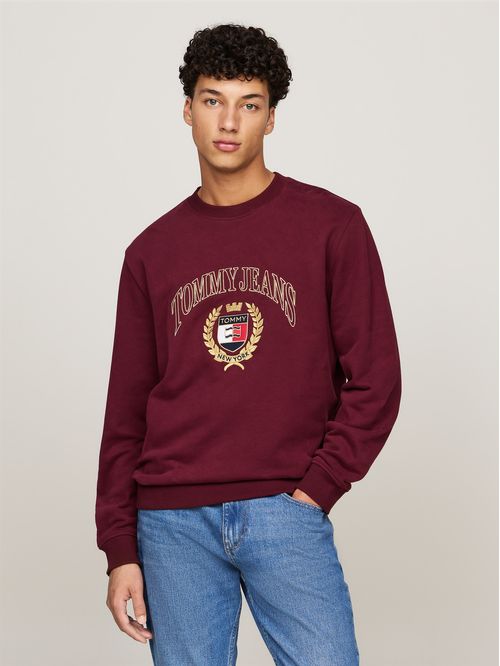 Polerón Preppy Crest Con Logo