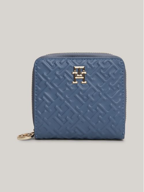Billetera Con Monograma En Relieve - TALLA:Talla única