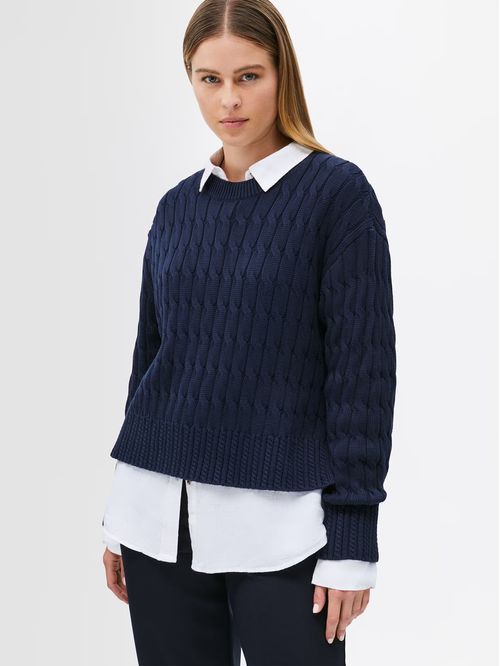 Sweater Soft Cable Solid