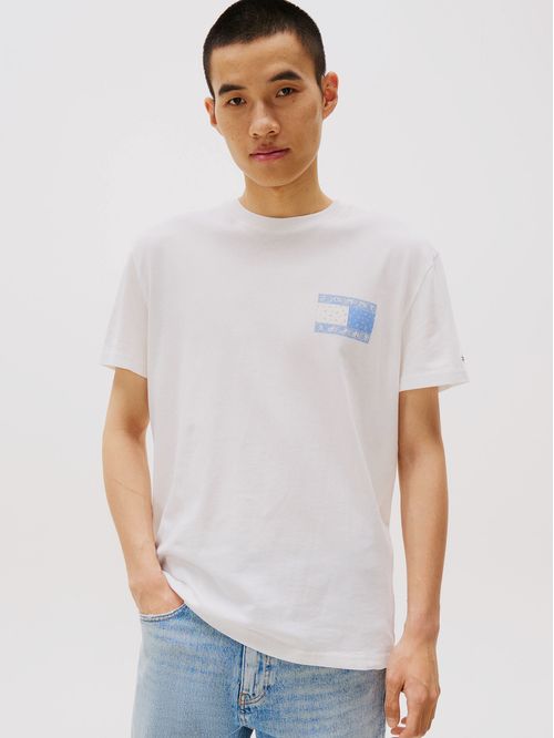 Polera Paisley Flag Logo