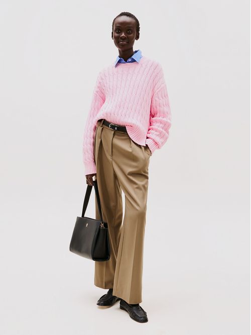 Sweater Soft Cable Solid