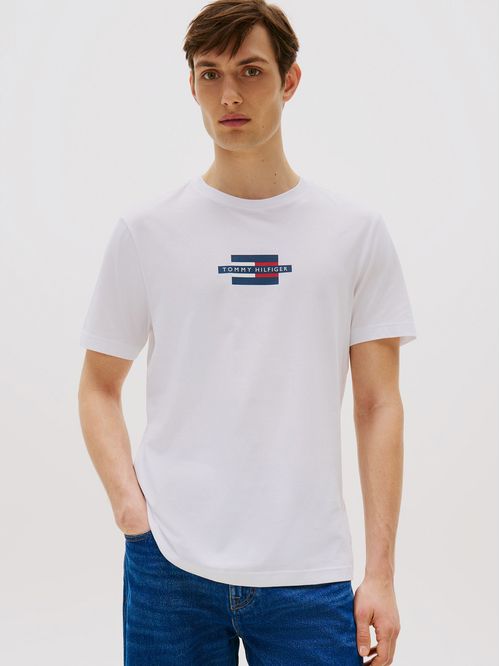 Polera Flag Box Logo